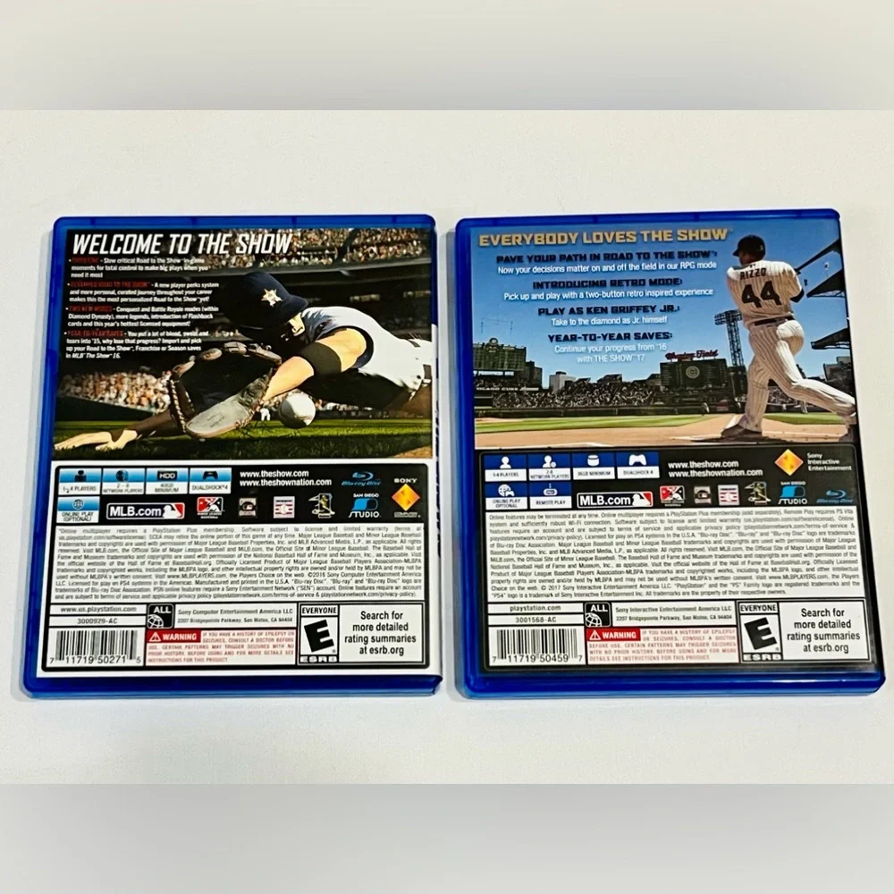 PS4 MLB: The Show 16 & 17